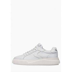 NEW VOILE BLANCHE women's lipari round toe sneaker in clean white